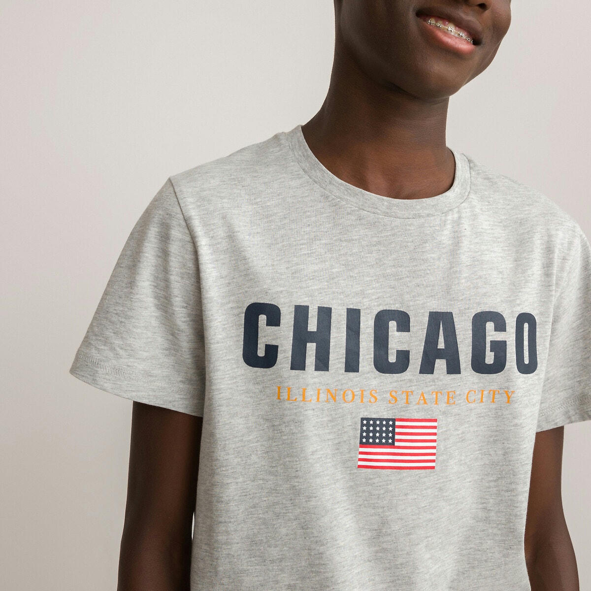 Lot de 2 T-shirts imprimés coton bio