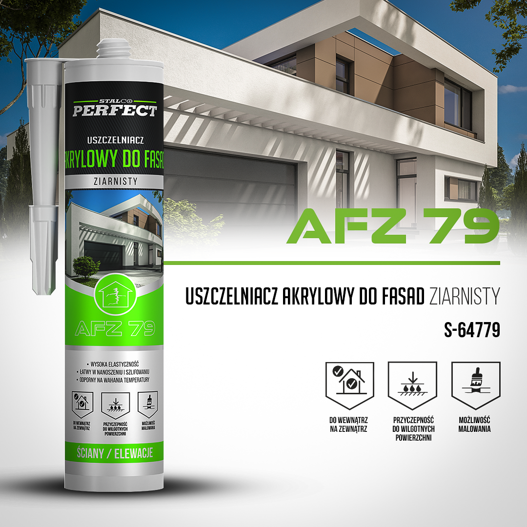 Akryl do fasad ziarnisty STALCO PERFECT S-64779