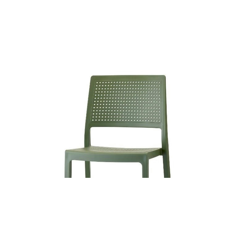 EMI - Tabouret design en plastique vert