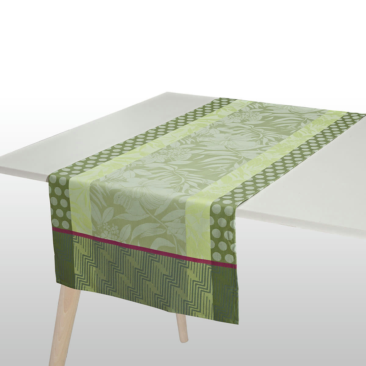 NATURE URBAINE - Chemin de table en coton gazon 50 x 150