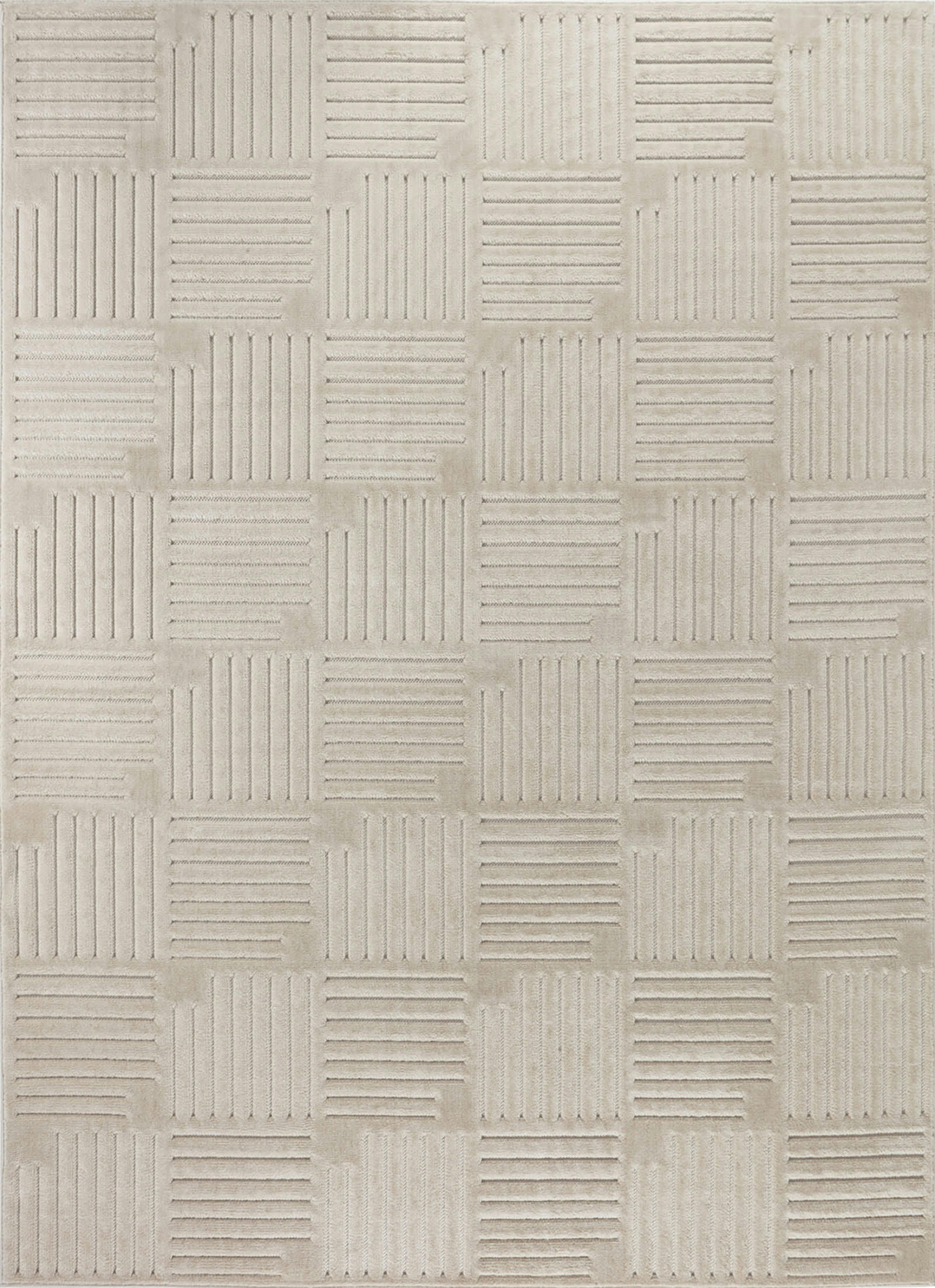 MIDORI - Tapis d'Intérieur/d'Extérieur Hhygge Beige 160x220