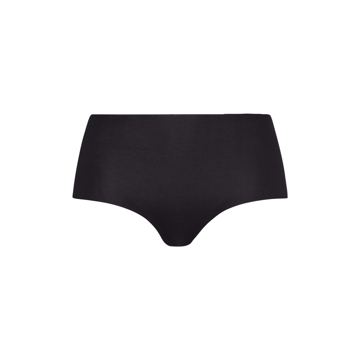 Invisible Cotton Maxi Briefs, black