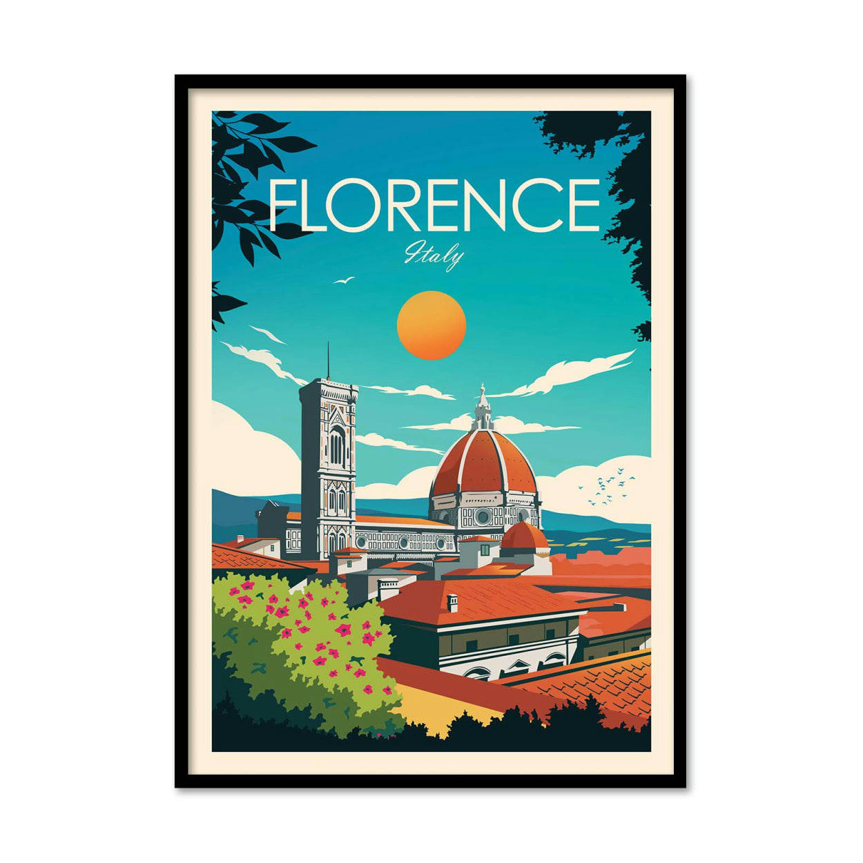 STUDIO INCEPTION - FLORENCE ITALY - STUDIO INCEPTION - Affiche d'art 30 x 40 cm