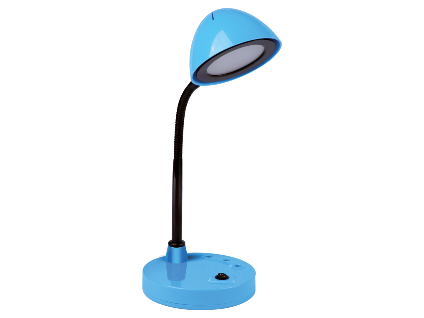Lampka biurkowa Roni LED stalowa niebieska