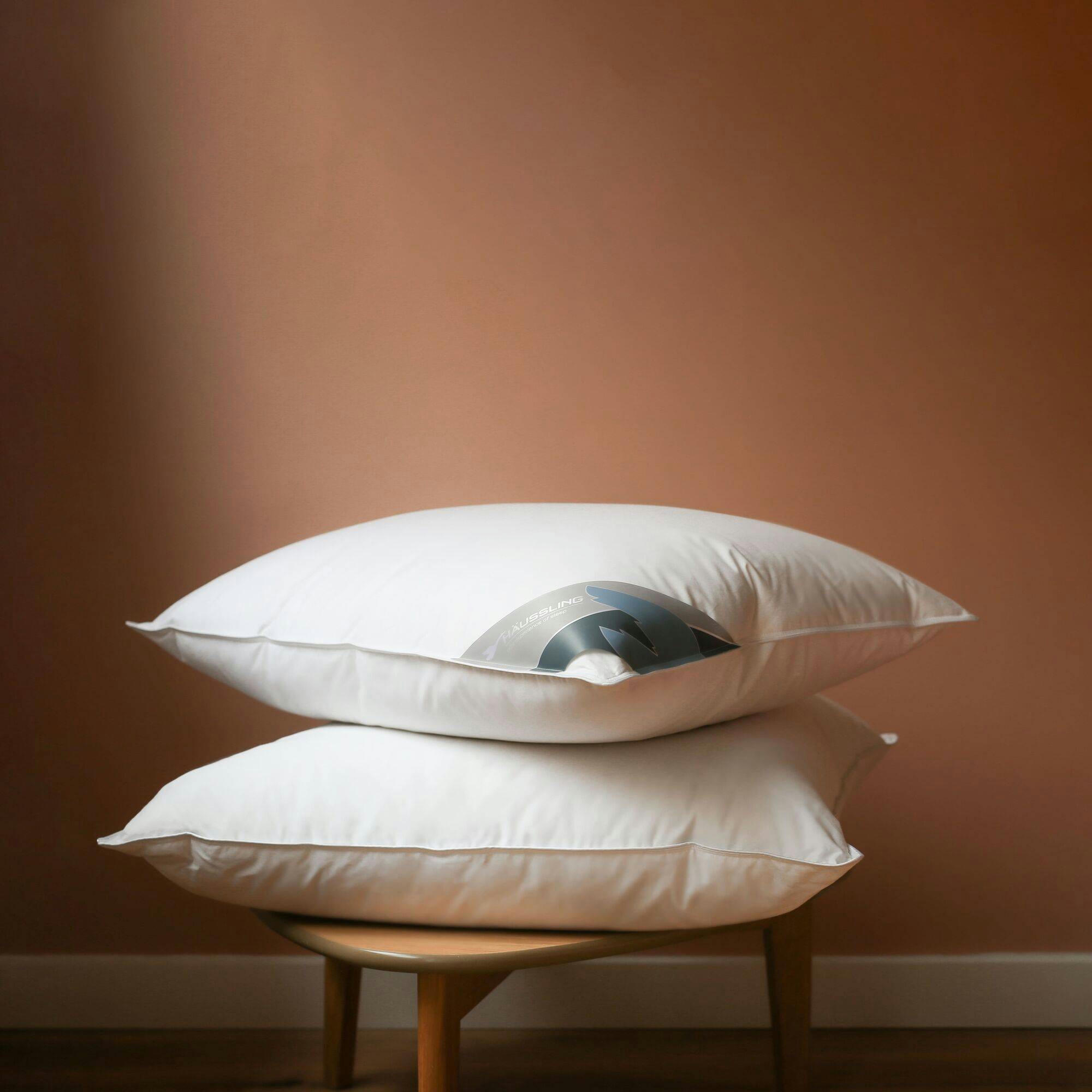 FLORA - Oreiller 3 zones 60% duvet et 40% plumettes 65 x 65 cm