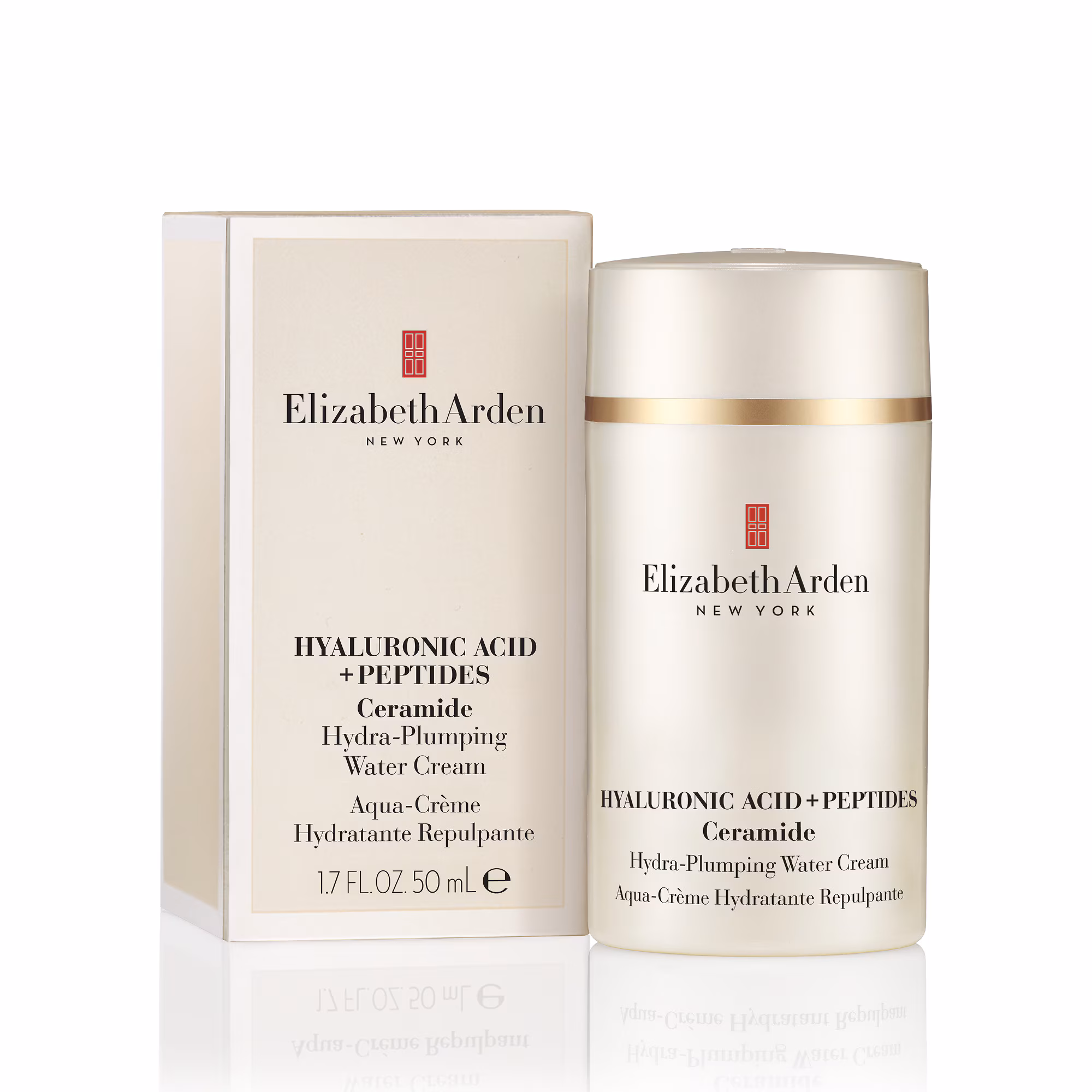 CERAMIDEHyaluronic acid + peptides ceramide aqua-crème hydratante repulpante