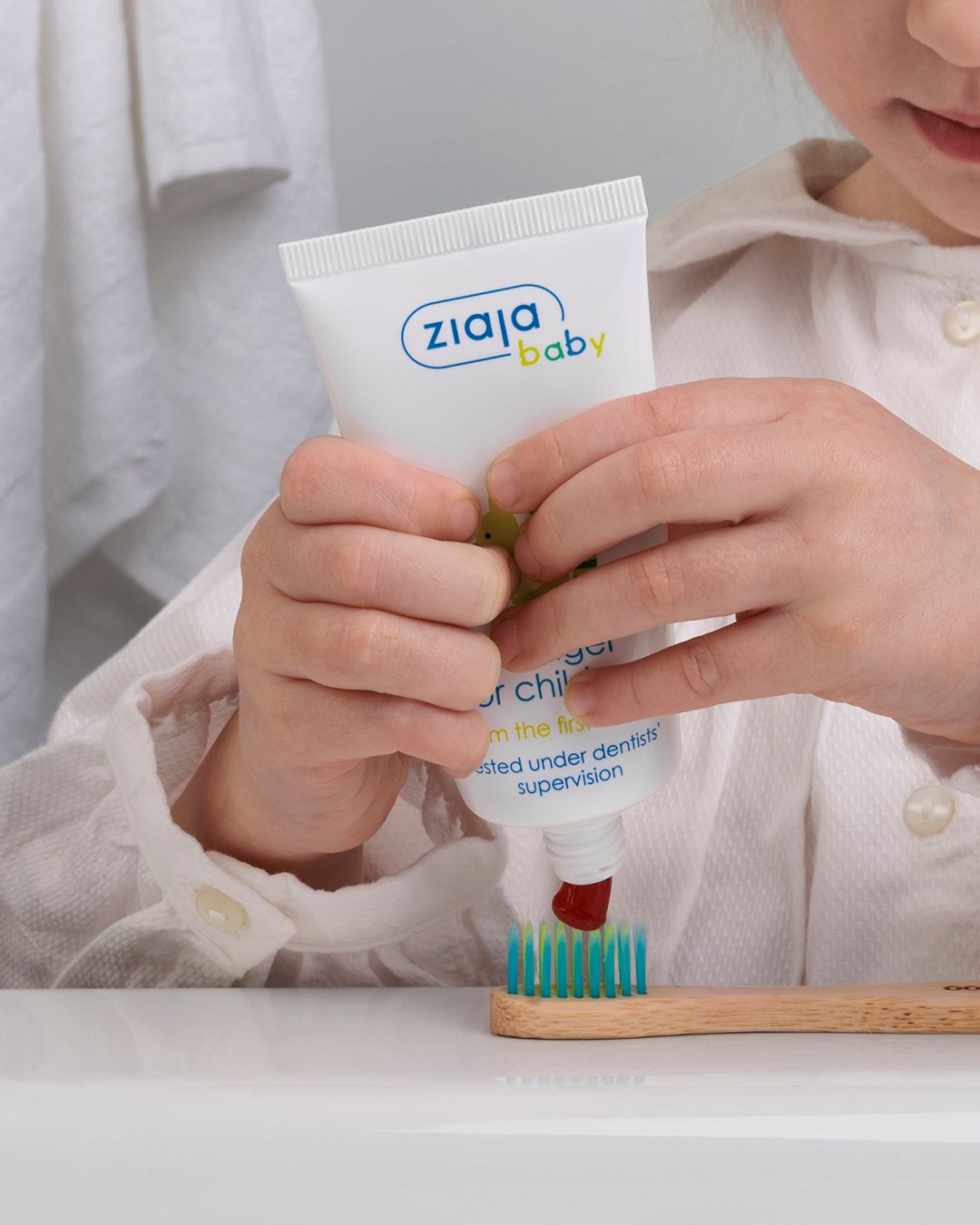 Ziaja Baby Toothgel For Children Fluoride Free 50ml