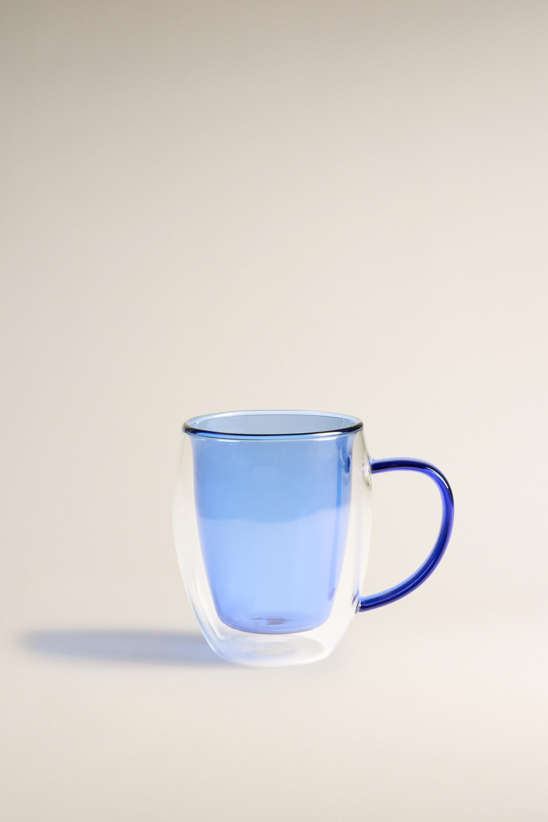 Taza doble pared borosilicato