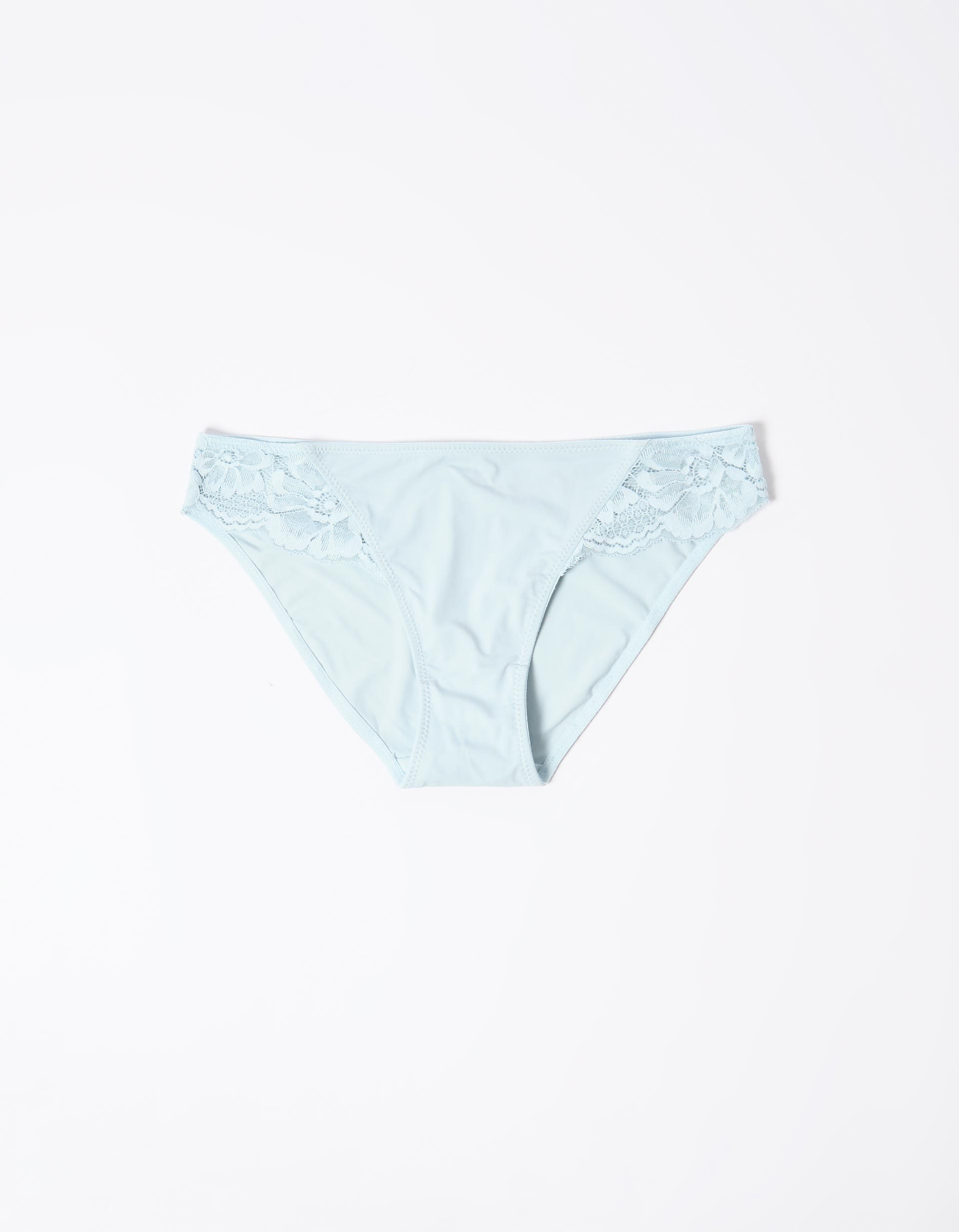 Cuecas com Renda, Mulher, Azul Claro