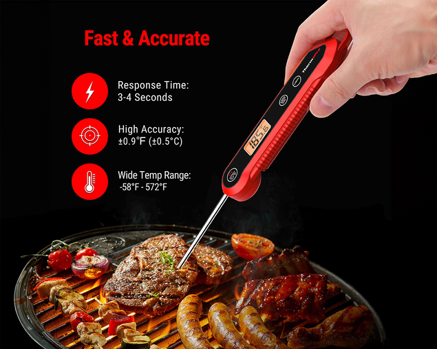 ThermoPro TP03HW Instant Read Thermometer