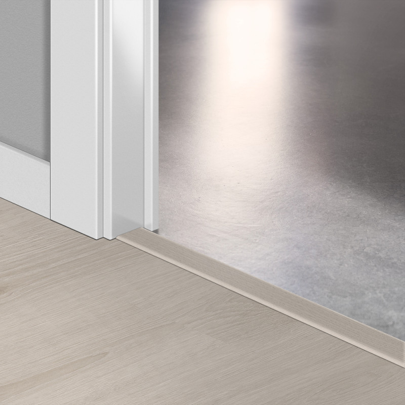 Barre de jonction Incizo 4-en-1 pour sol stratifié chêne sterling 2,15 m VITALITY