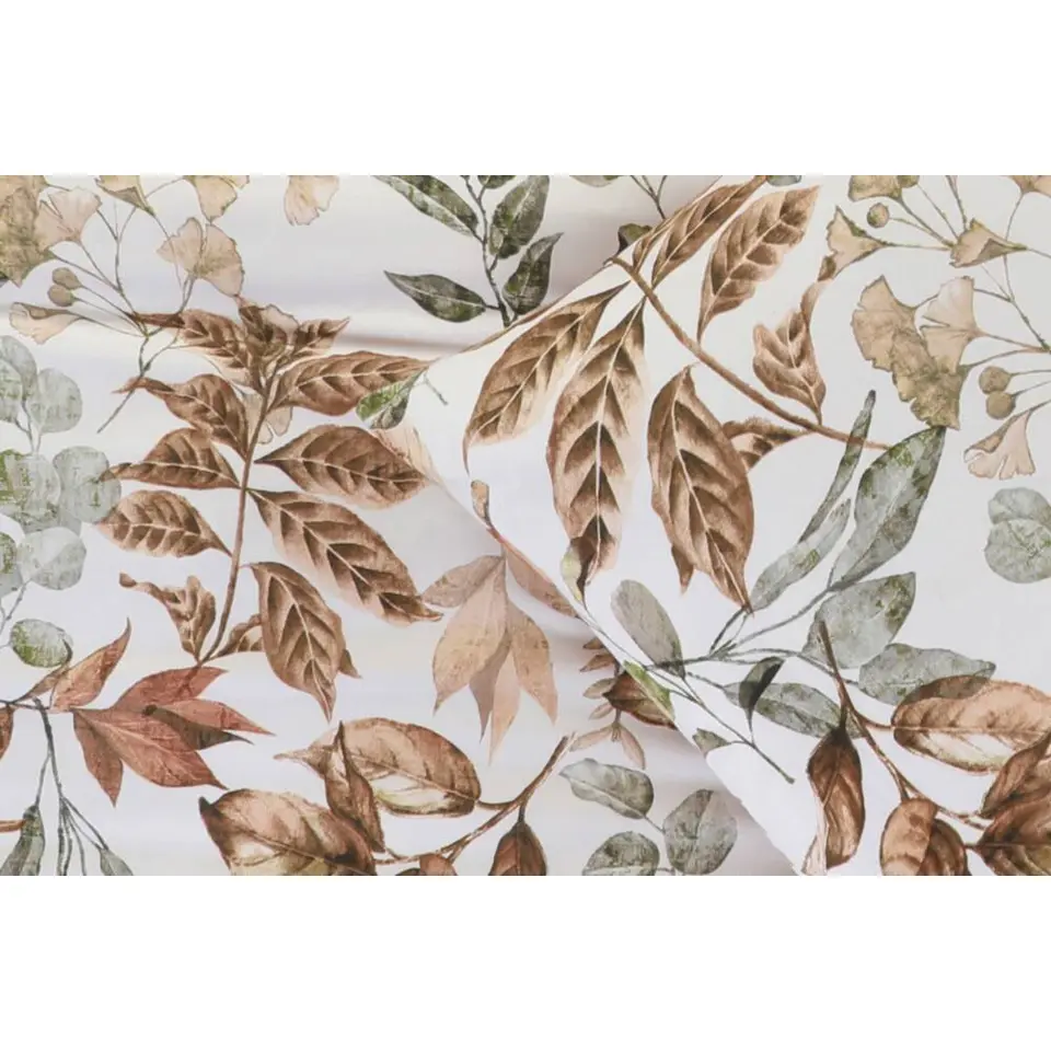 Dekbedovertrek Celina - wit/terra - 240x220 cm