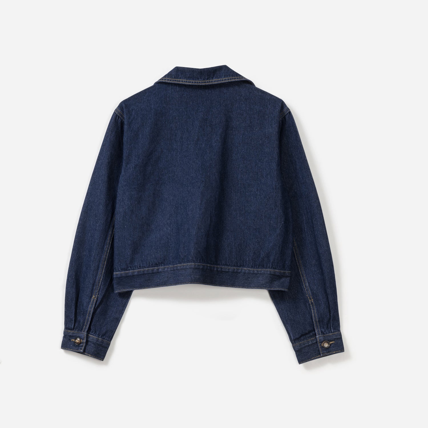 Veste en jean TEXTO brut cropped