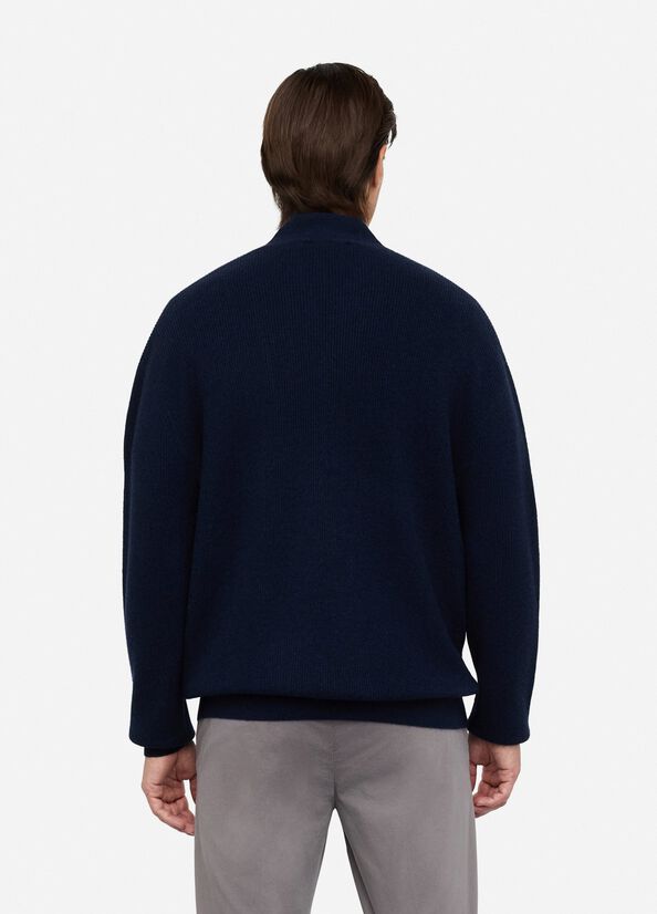 Cardigan in lana e cashmere