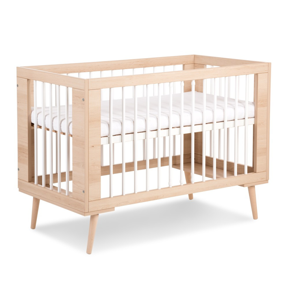 Łóżeczko dziecięce SOFIE 120x60 buk/białe