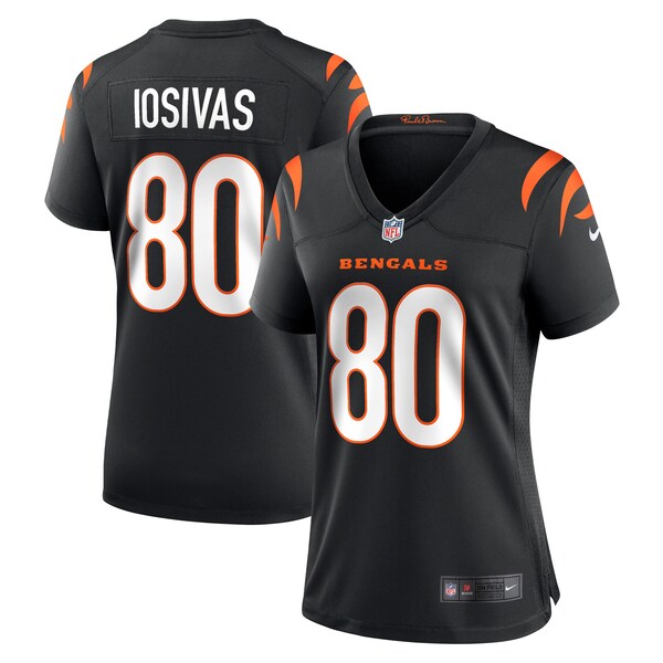 Andrei Iosivas Cincinnati Bengals Nike Women's Team Game Jersey -  Black