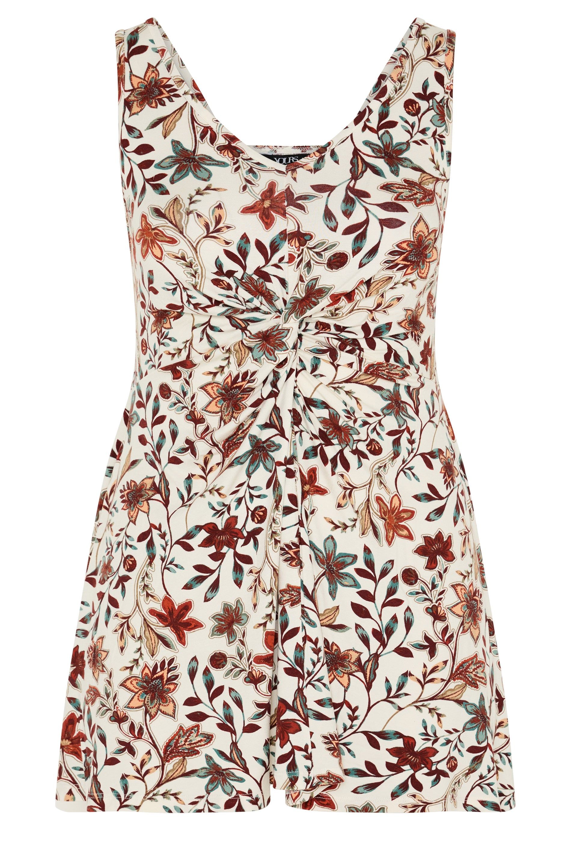 Yours Knot Front Vest Top