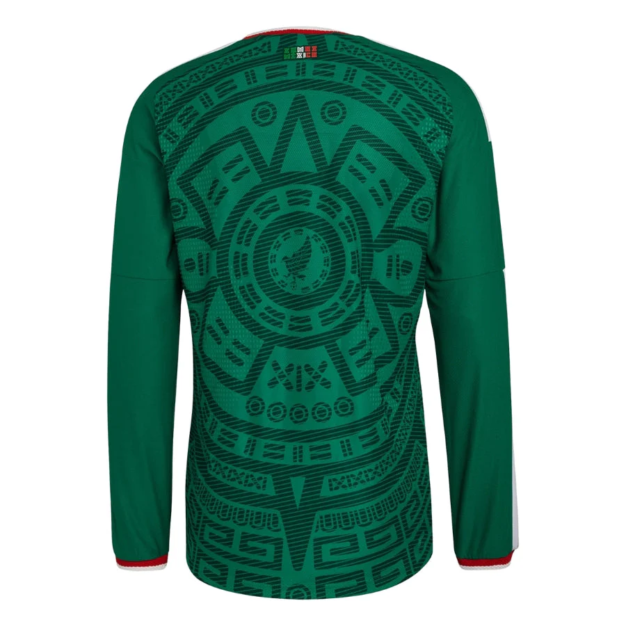 Mexico Home Authentic Player Long Sleeve Shirt 2026 World Cup
