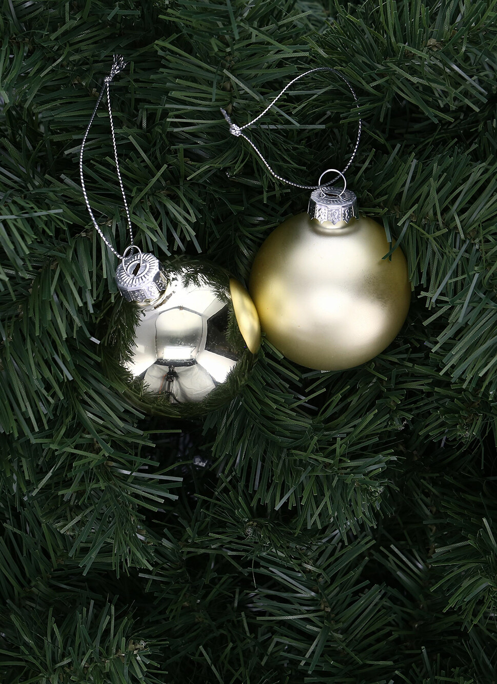 BOULE EFFET BRILLANT ET MAT (MODÈLE ALÉATOIRE)OR