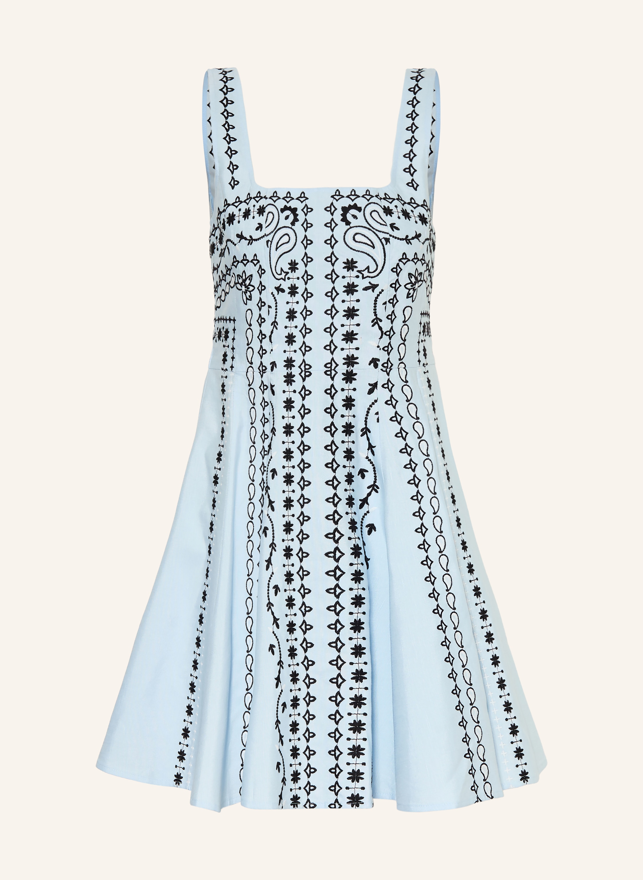 maje Kleid mit Leinen