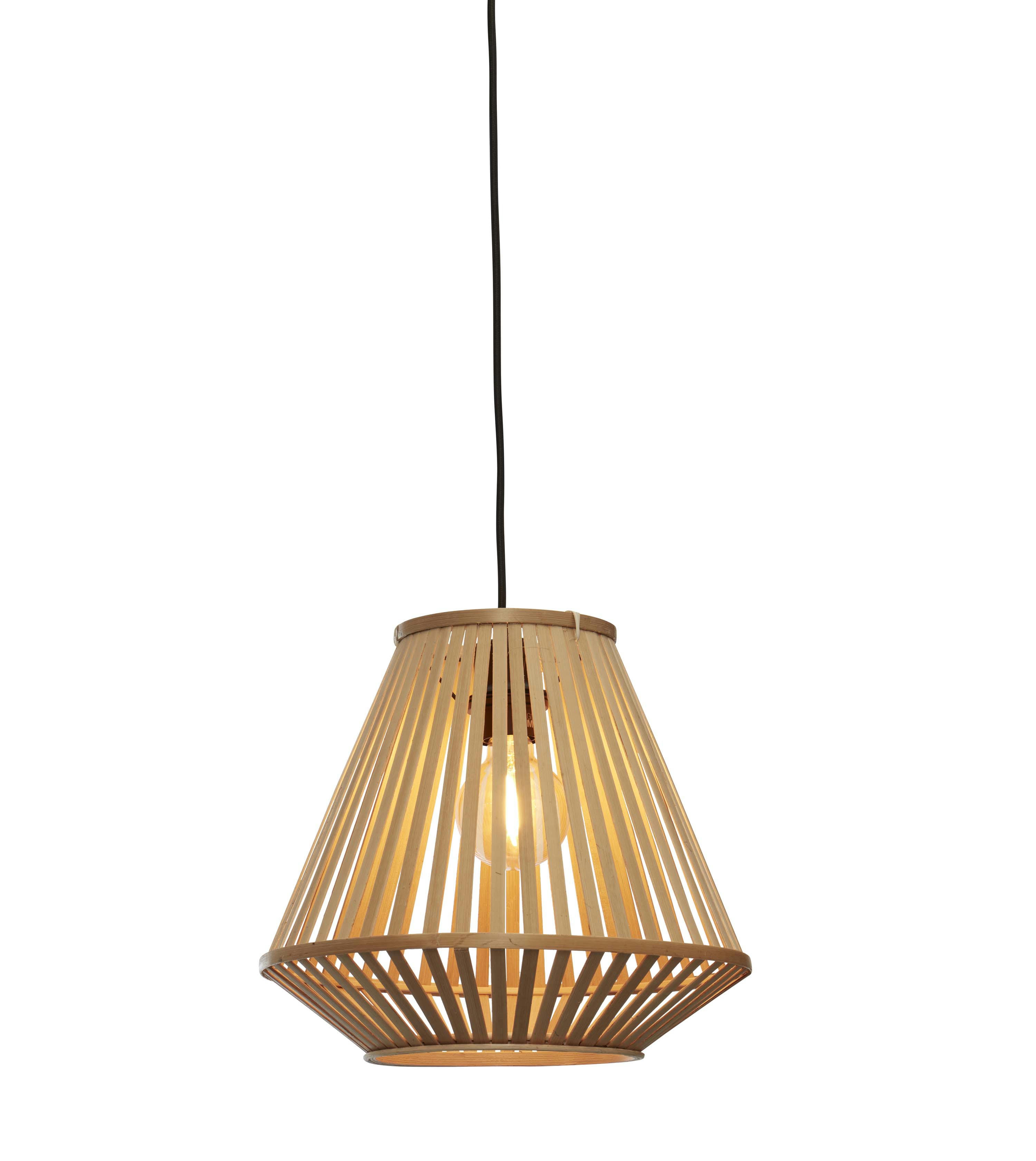 MERAPI - Suspension bambou  naturel, h. 30cm