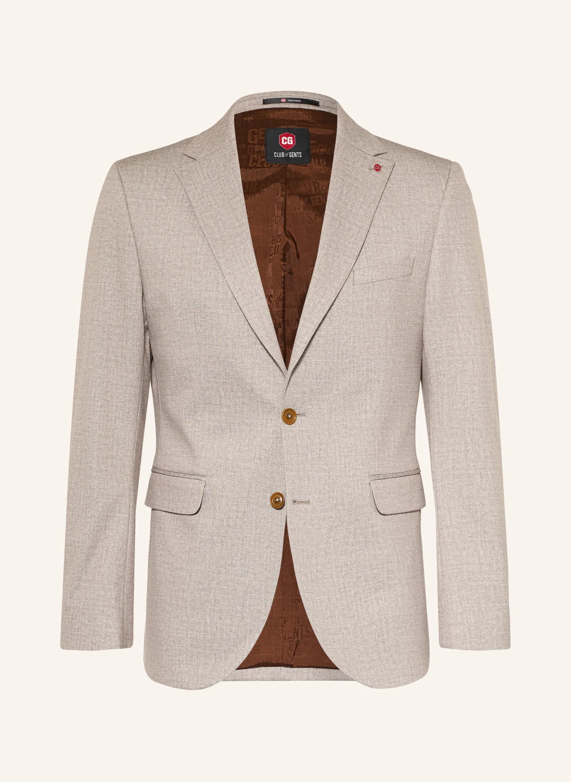 CG - CLUB of GENTS Anzugsakko CG COLVIN Slim Fit aus Jersey