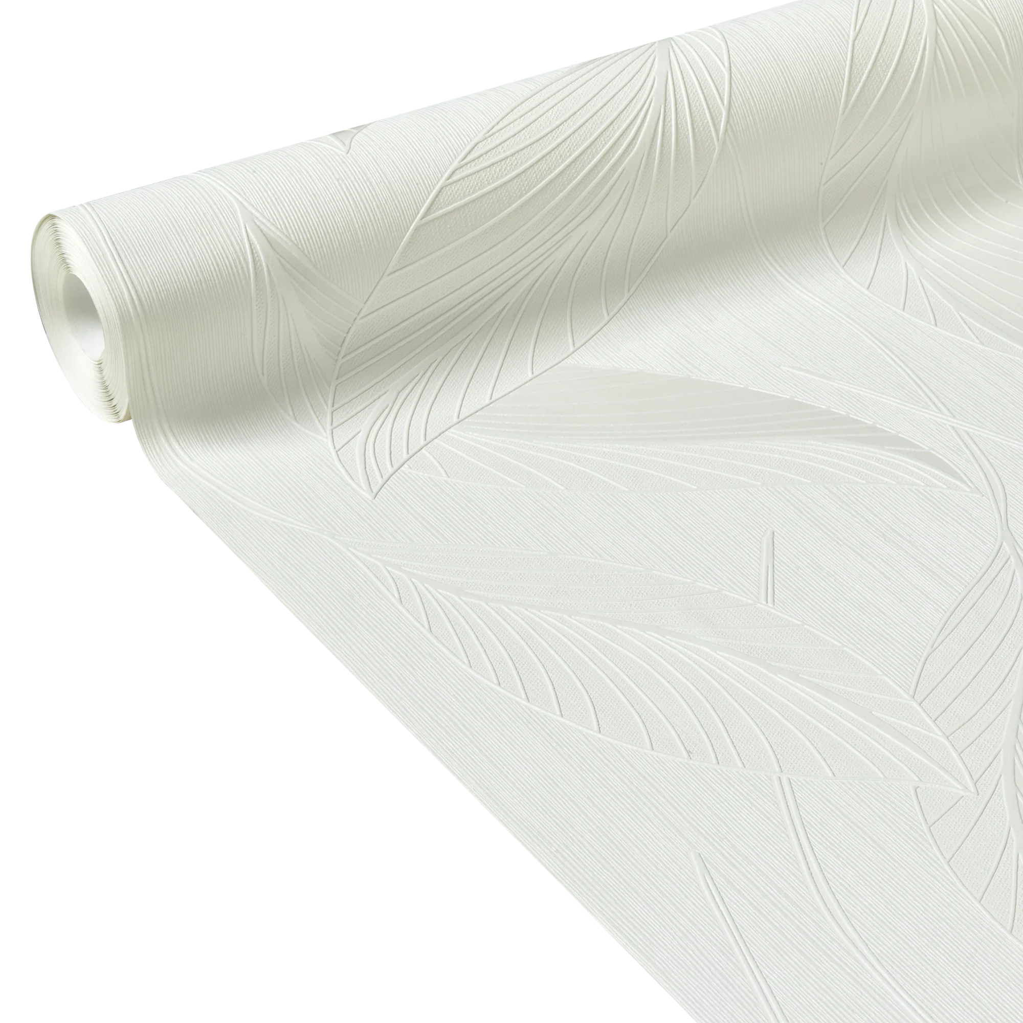 Papier peint intissé GLORIA coloris blanc