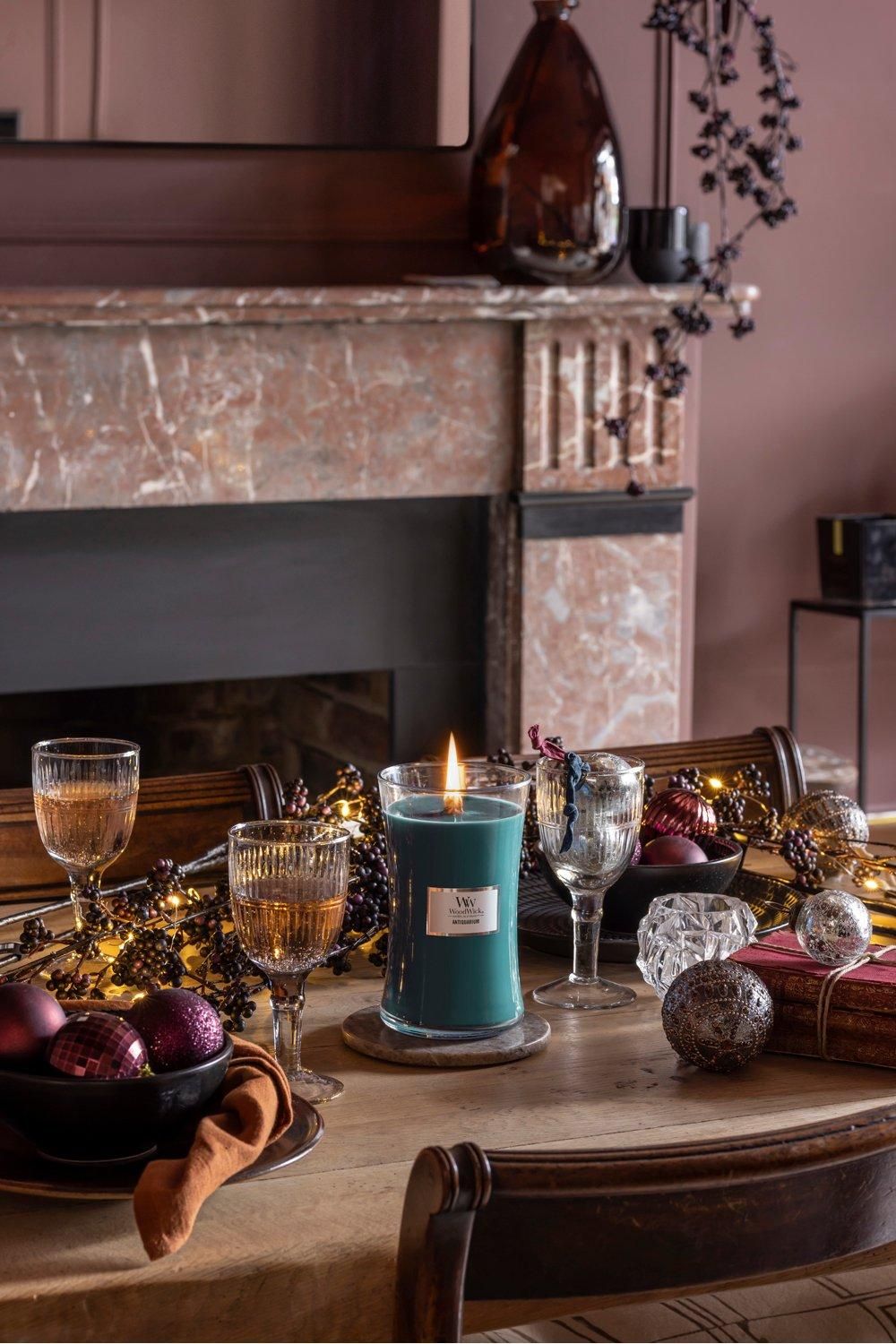 Woodwick Antiquarium Large Hourglass Candle