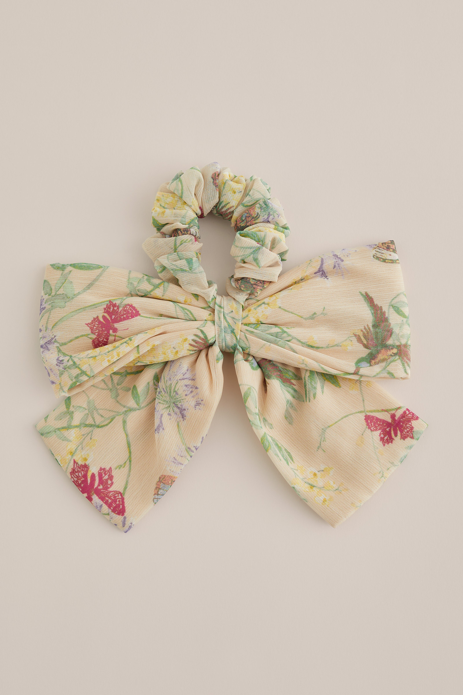 Meisjes scrunchie met strikdetail