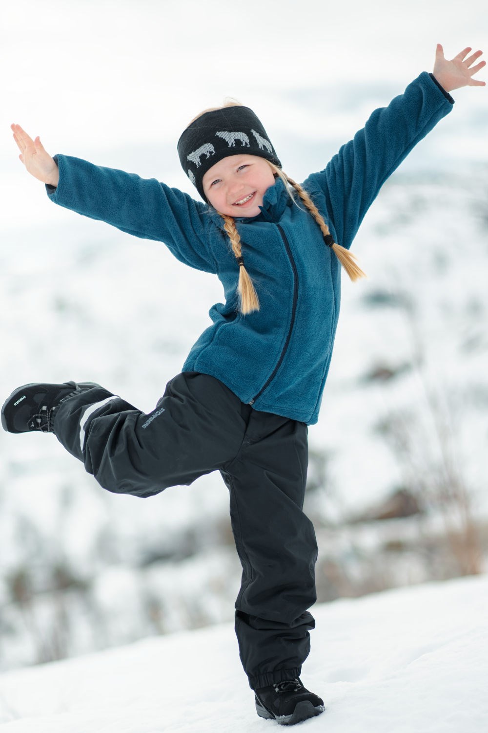 Veiviser skallbukse barn 1-7