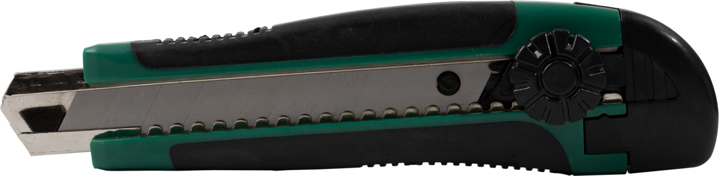 Nóż z ostrzem łamanym STALCO S-17430
