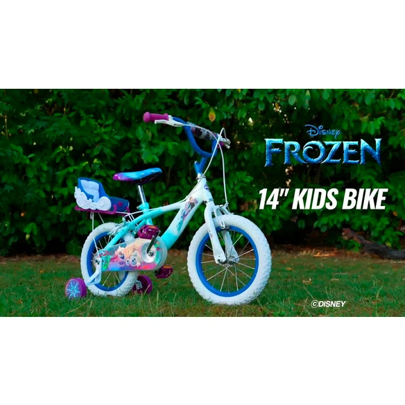 Kinderfahrrad »Frozen«, Blau, 14 Zoll