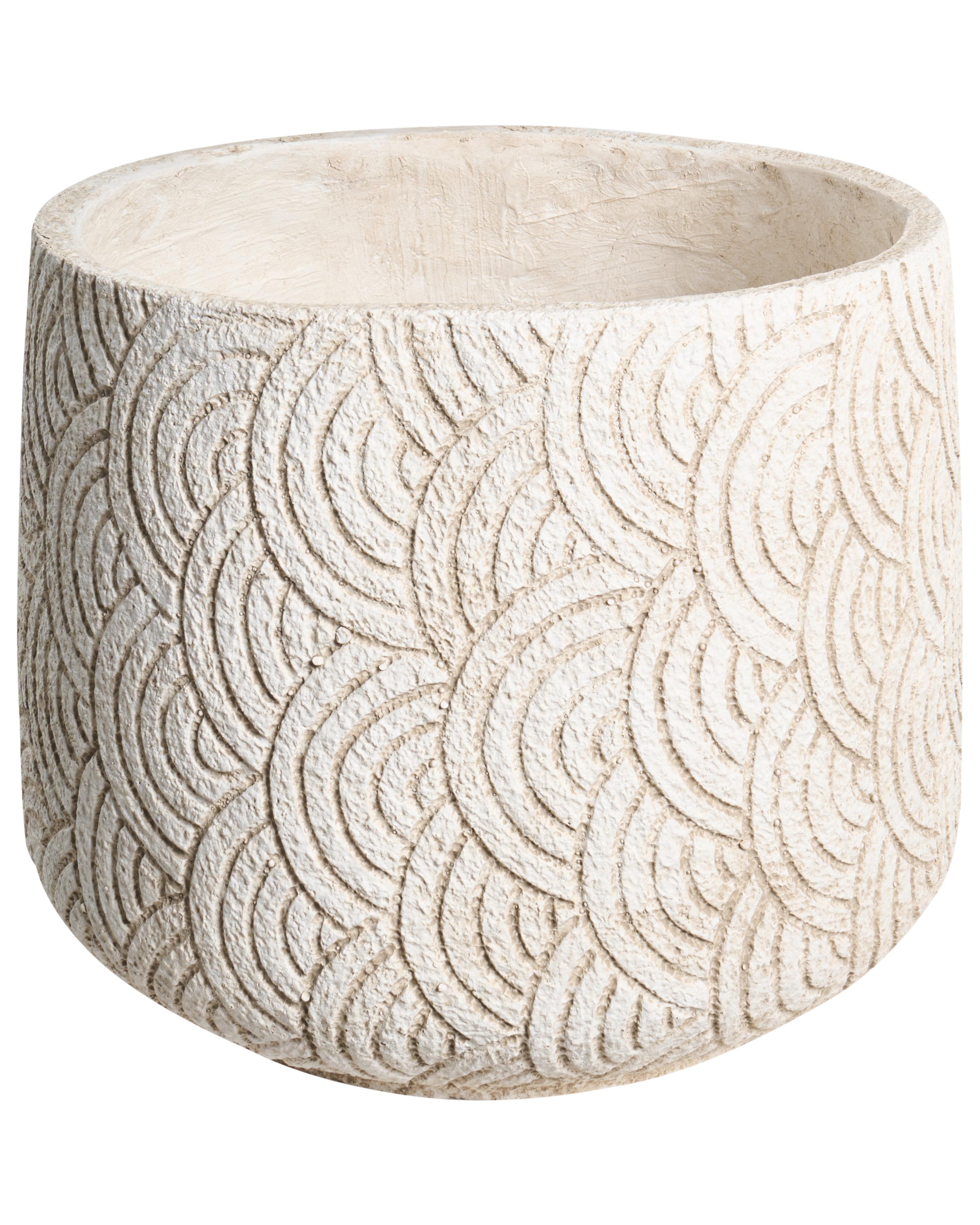 Plant Pot ERIROS 31 cm Light Beige