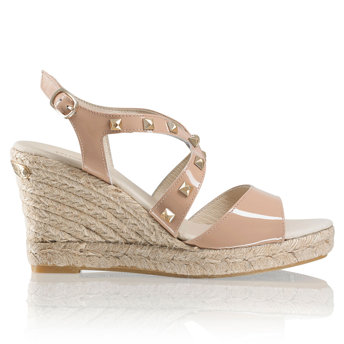Russell & Bromley HEADCANDY Stud Crossover Espadrille