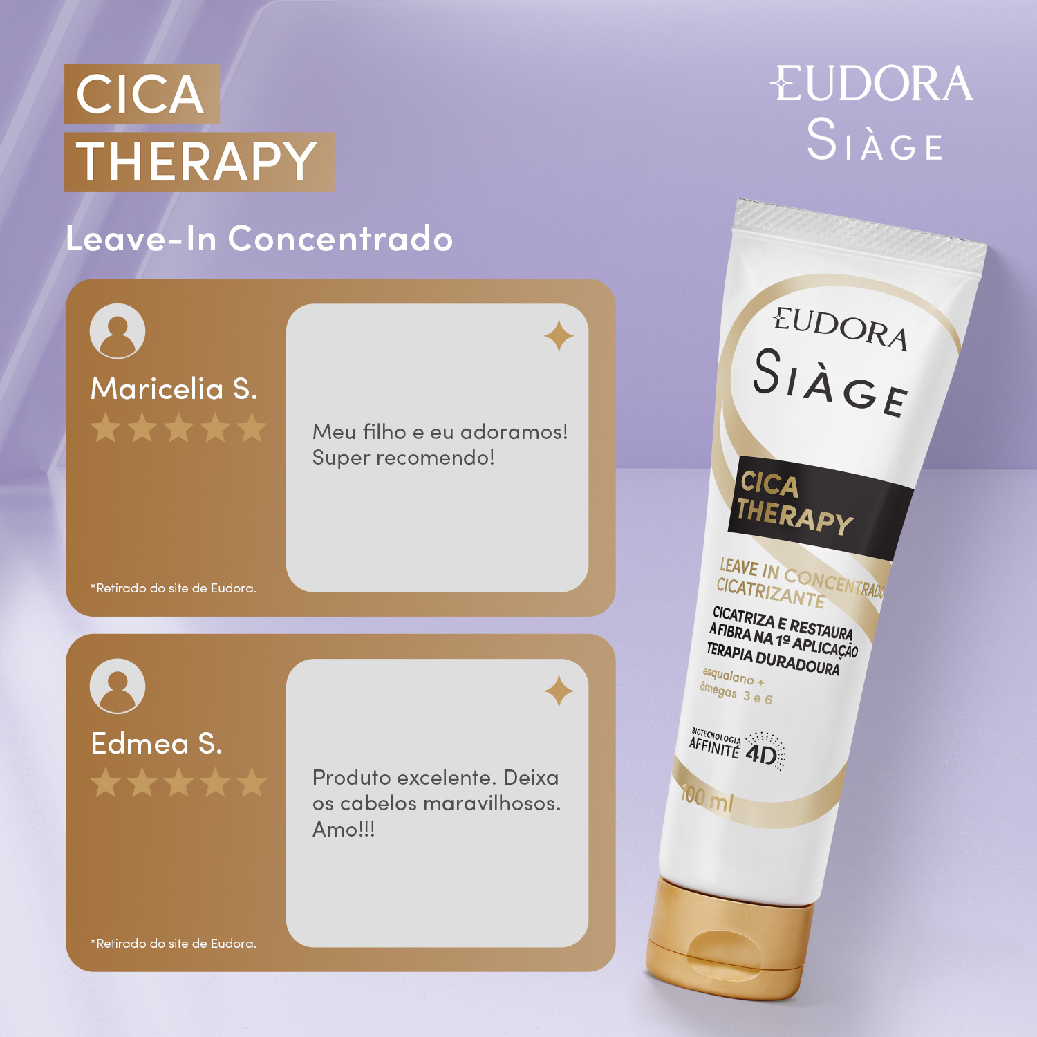Leave-In Concentrado Cicatrizante Siàge Cica-Therapy 100ml