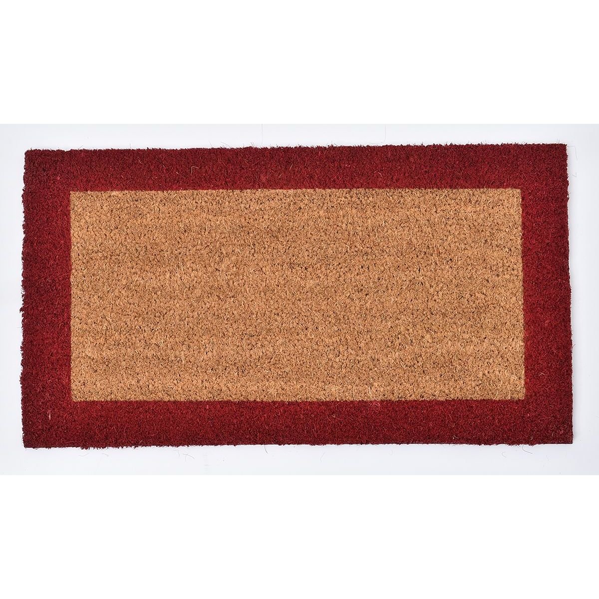 Tapete de entrada bicolor 33x60cm