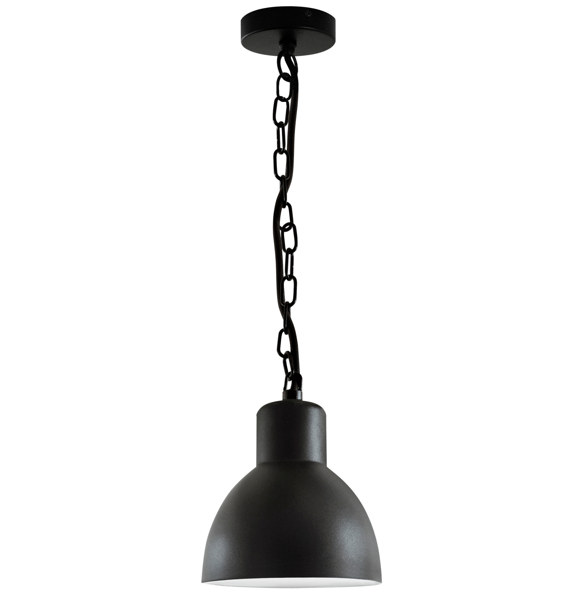 Lampa sufitowa zewnętrzna ARNE czarny mat 1 x E27 x 10W IP44 Polux