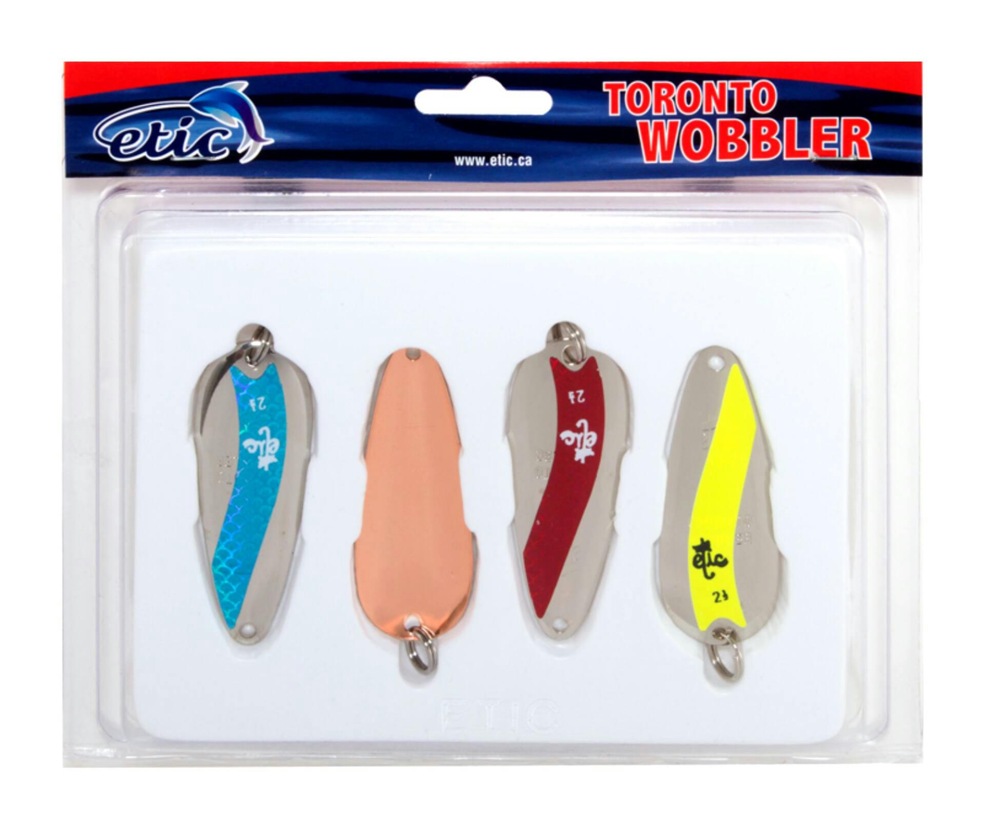 Etic Toronto Wobbler Kit, Nickel Wave, 2.5-in