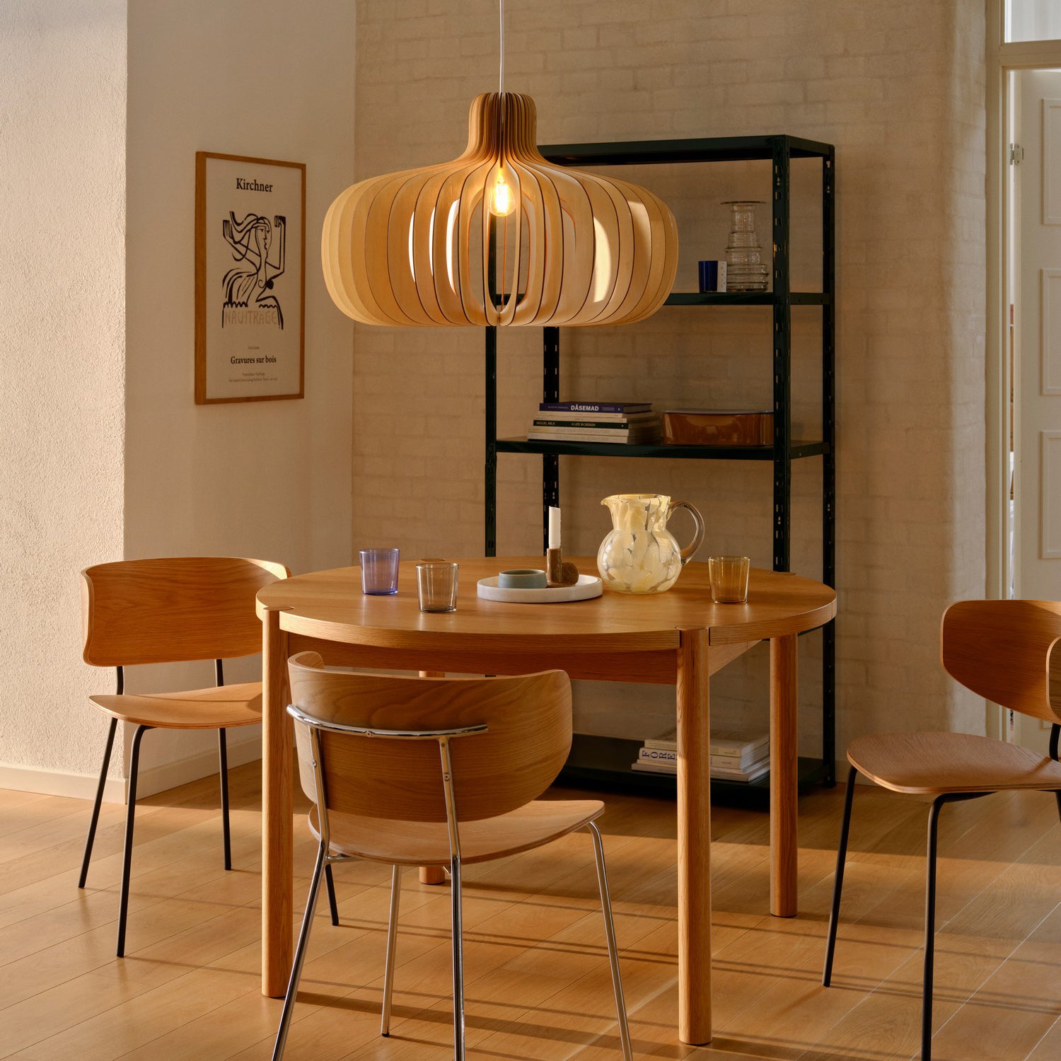 Nordlux Hazo Hanglamp Ø 65,5 cm - Natuur Bruin