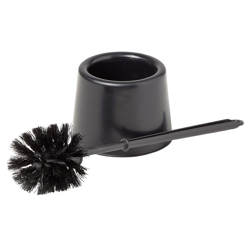 Brosse WC avec support noir
