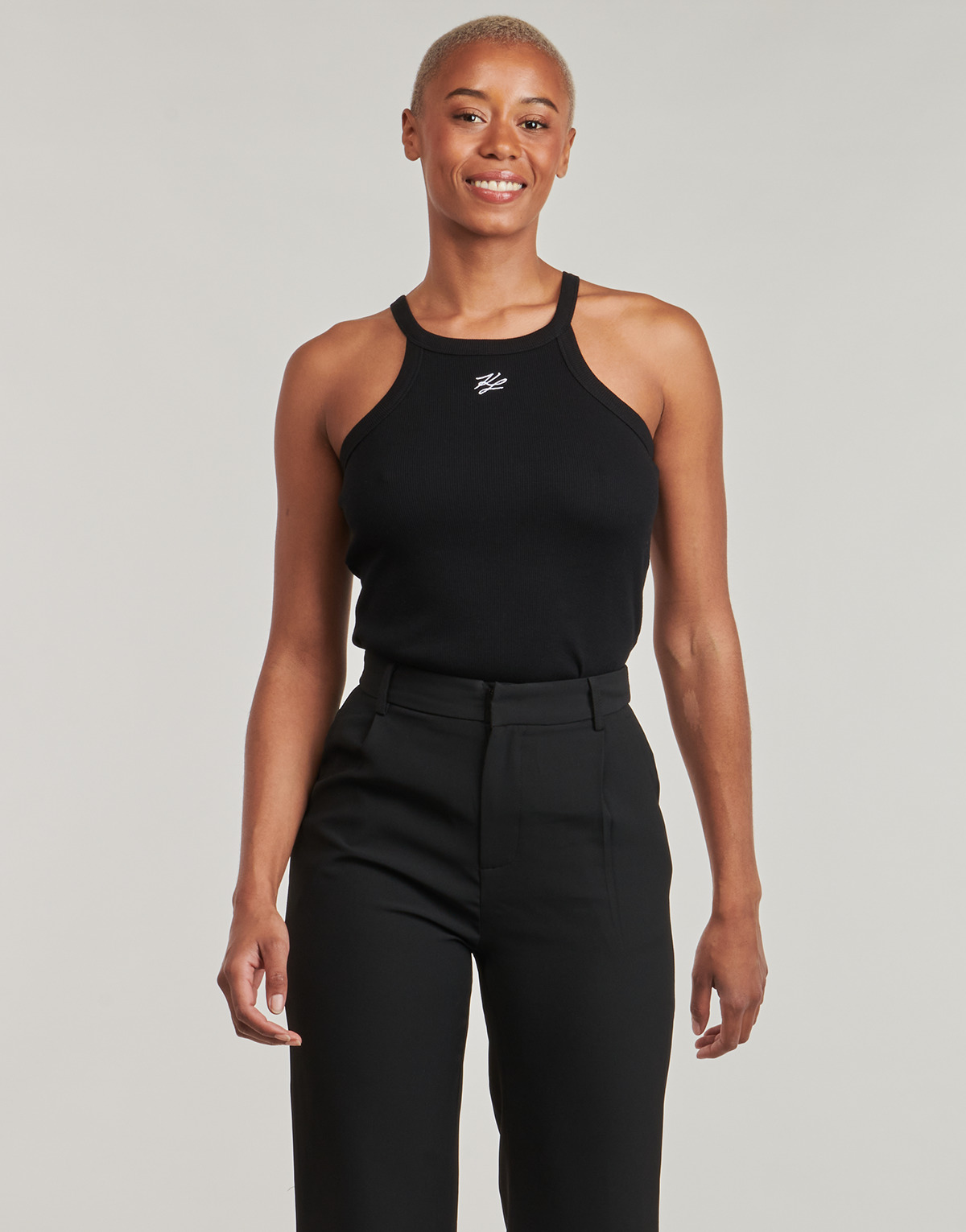 Karl Lagerfeld - AUTOGRAPH TANK - Black