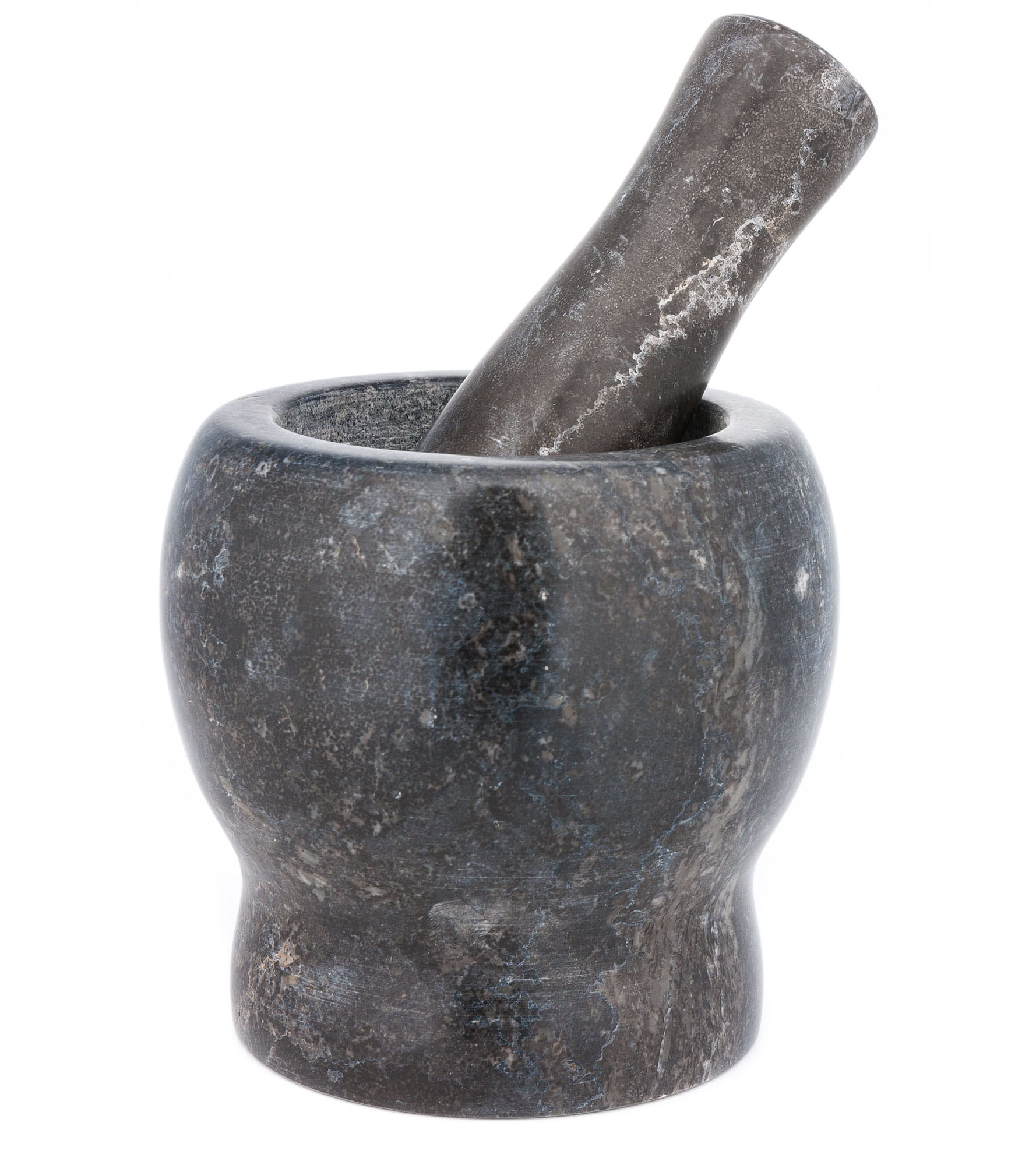Moździerz kamienny granitowy 10x10cm do przypraw KINGHOFF