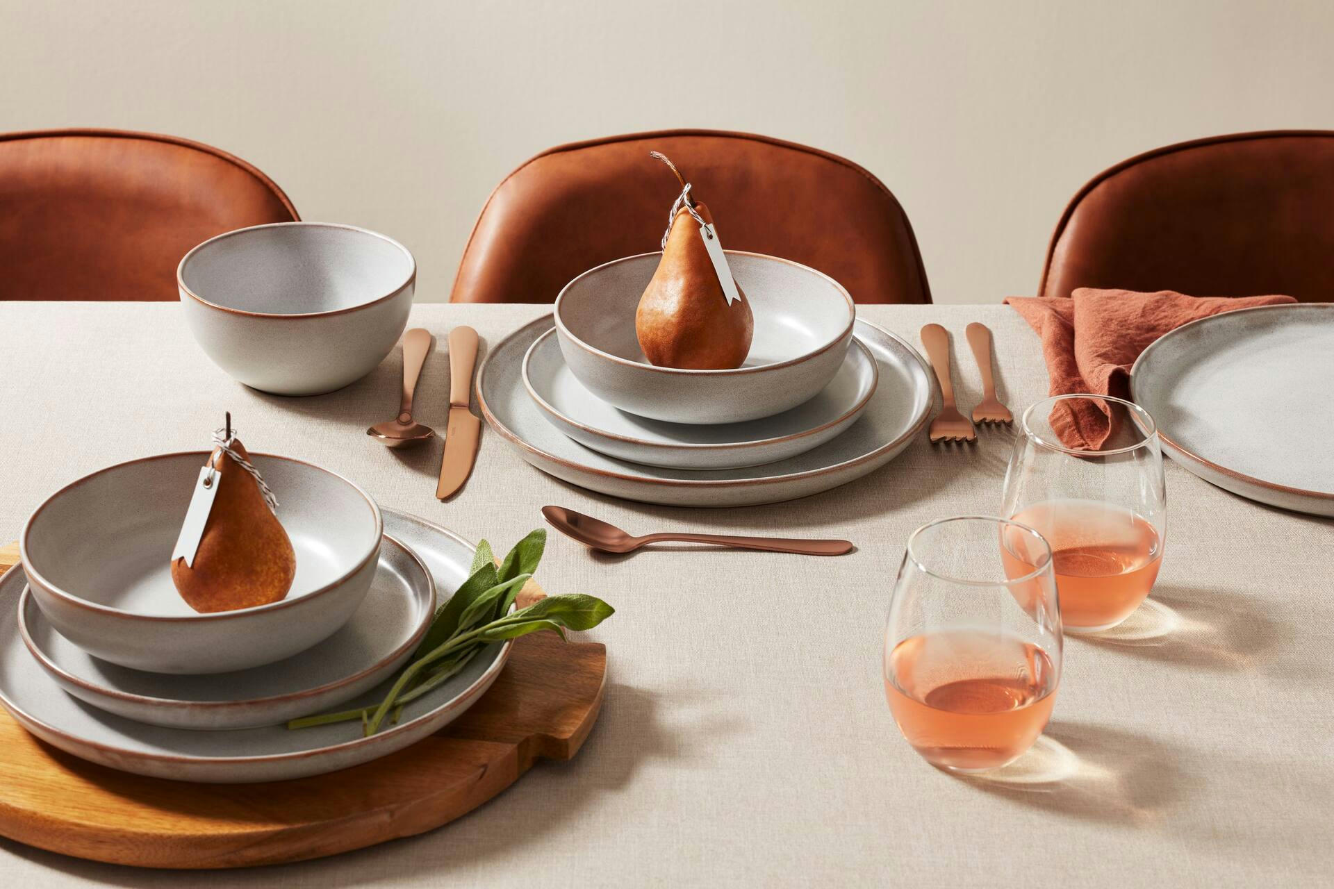 CANVAS Reactive Glaze Dinnerware Set, 16-pc