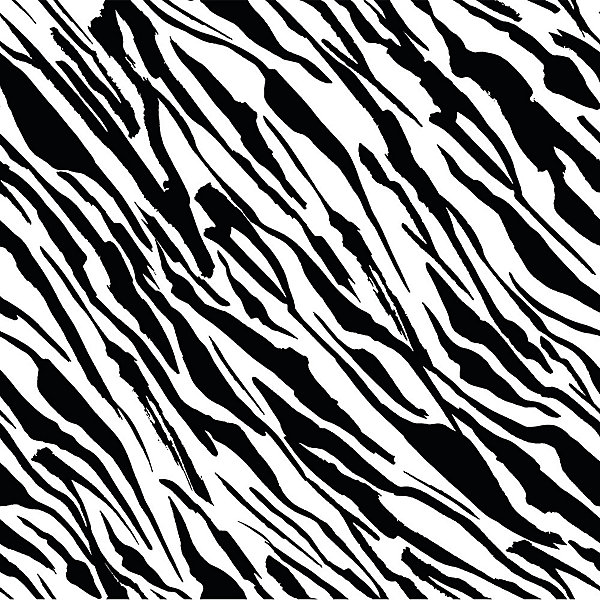 Crédence à coller Zèbre 200 x 60 cm