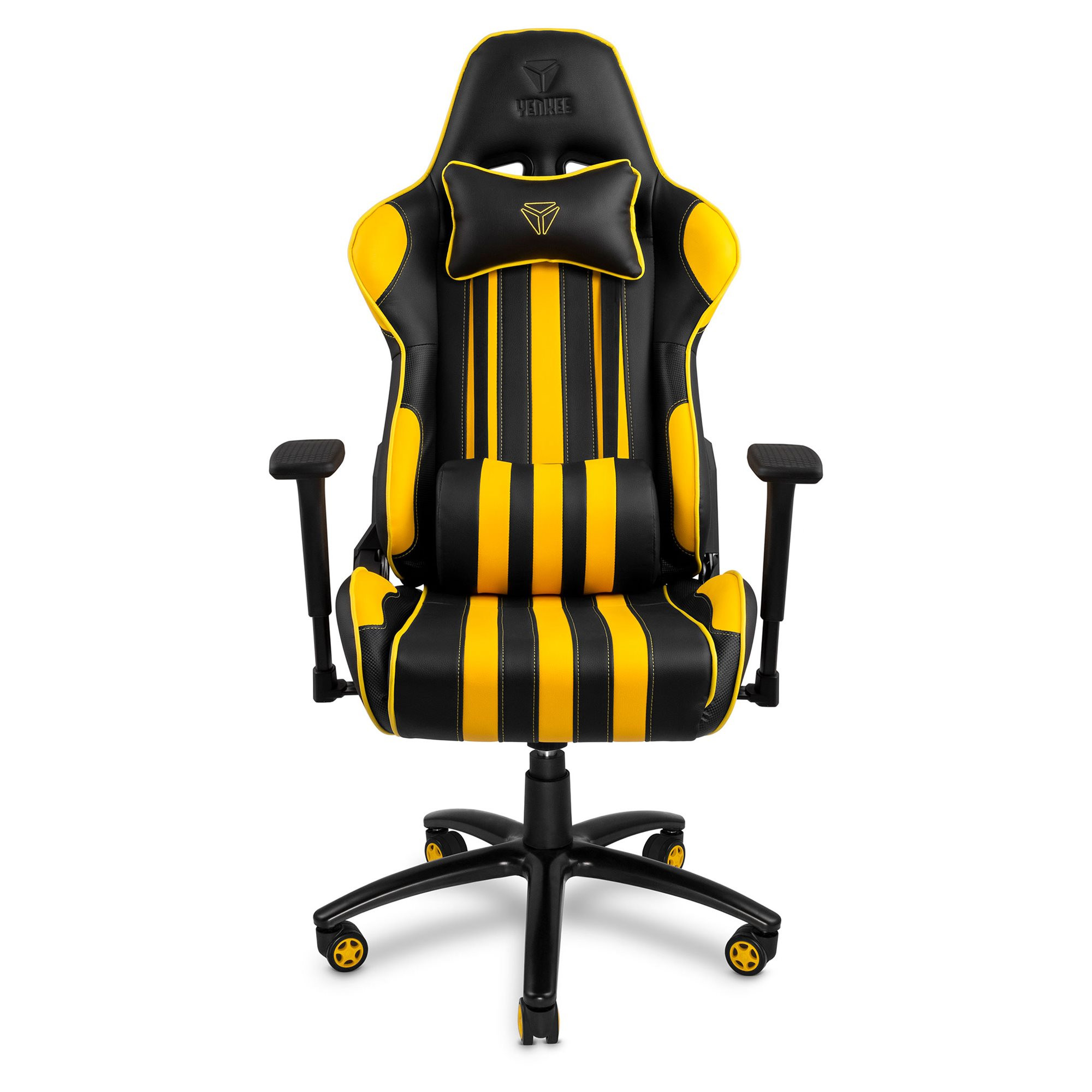 Fotel Gamingowy Yenkee Ygc 100Yw Hornet   Zestaw