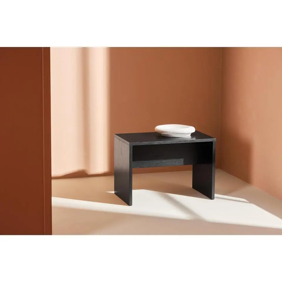 Svea - Edvige rechthoekige salontafel - 35 x 58 cm - zwart