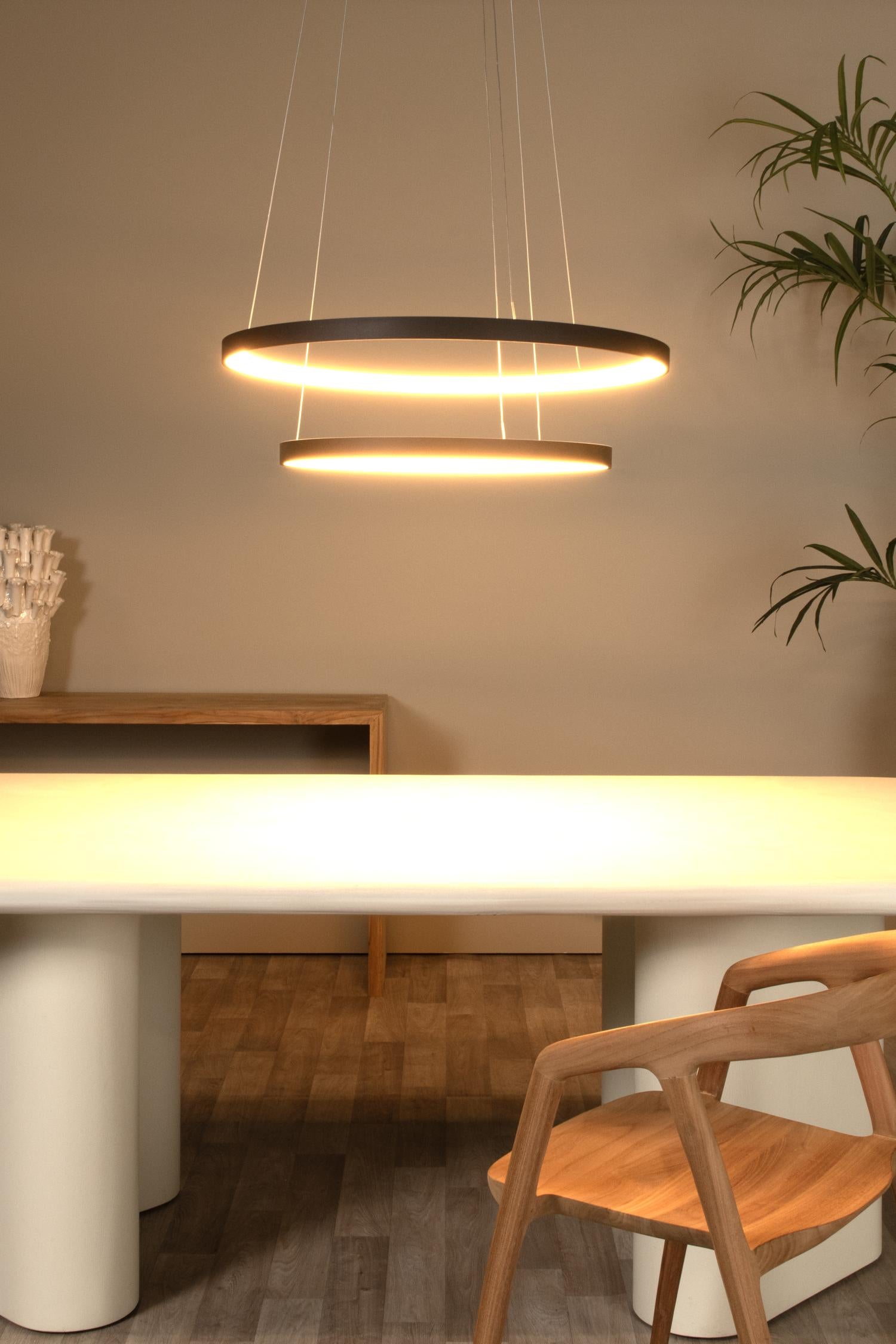 Lucide hanglamp VIDAL - Geïntegreerde LED - Zwart