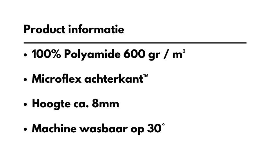 MD Entree - Design mat - Universal - Woven Square Natural - Vloerkleed