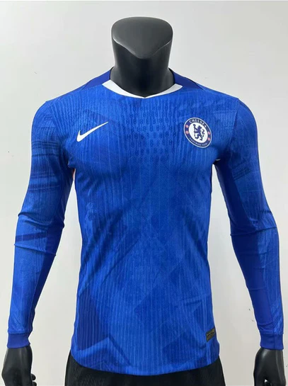 Chelsea Player Home Jersey 2025/2026 - Long Sleeve