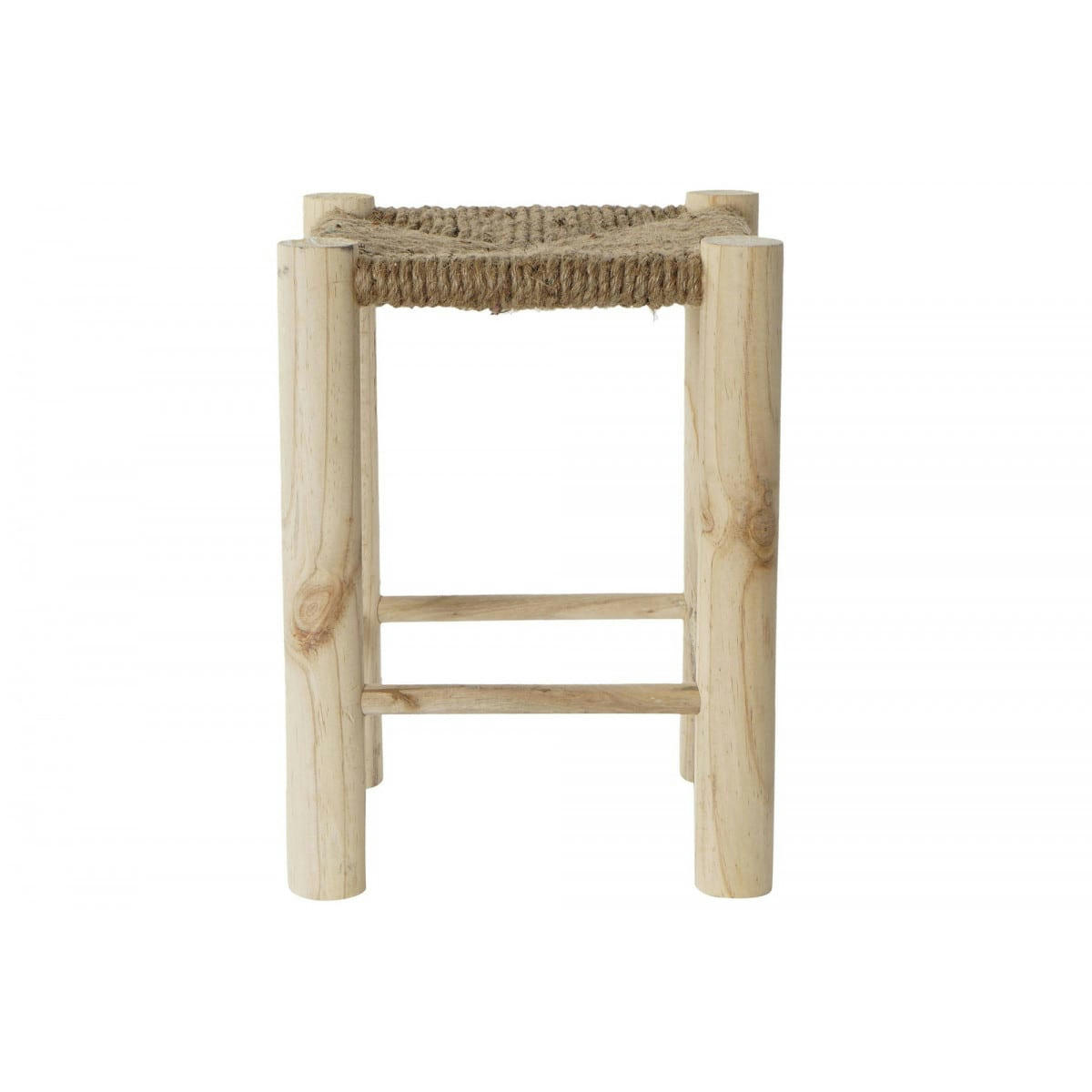 - Tabouret bois et corde